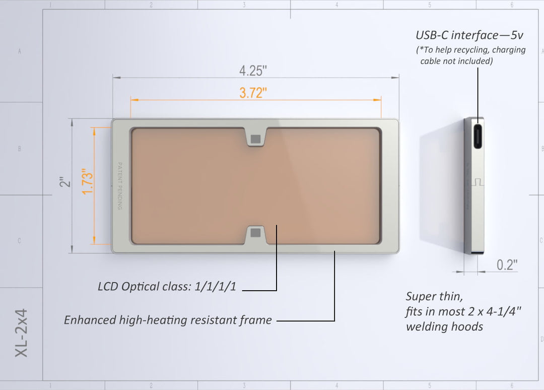 XL-10.5, No solar, ultra-large view ever before!