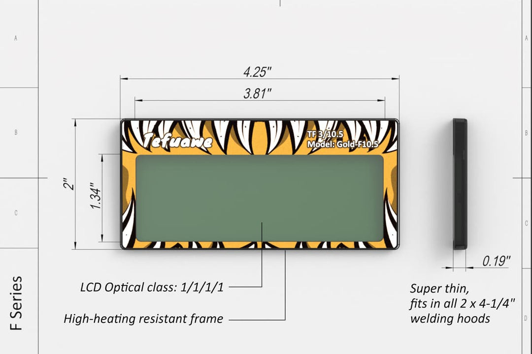 Gold F10.5, Hitting down to 5A Tig