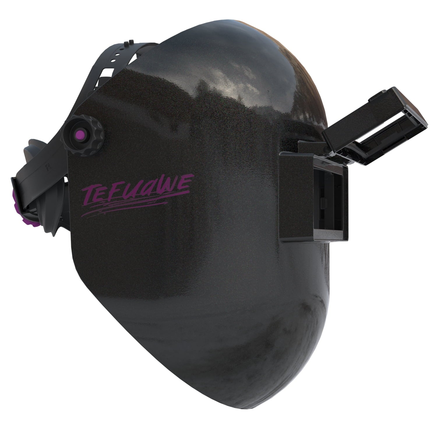 Chopped Fiberglass Sugar Scoop Welding Helmet, MEDIUM CUT Top and Bott ...